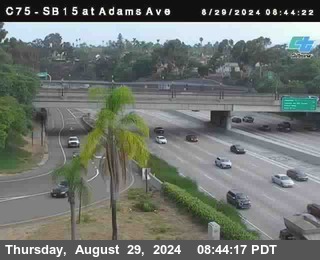 SB 15 at Adams Ave (On Ramp)