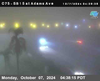 SB 15 at Adams Ave (On Ramp)