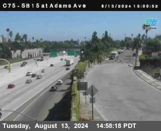 SB 15 at Adams Ave (On Ramp)