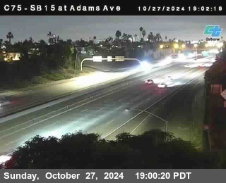 SB 15 at Adams Ave (On Ramp)