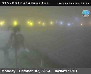 SB 15 at Adams Ave (On Ramp)