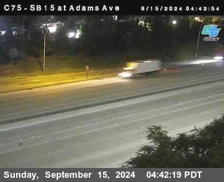 SB 15 at Adams Ave (On Ramp)