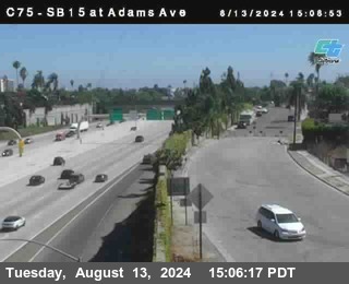 SB 15 at Adams Ave (On Ramp)