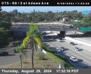 SB 15 at Adams Ave (On Ramp)