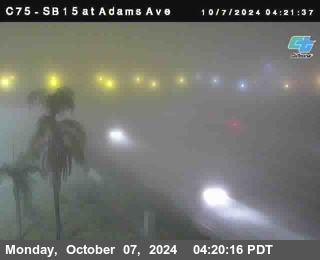 SB 15 at Adams Ave (On Ramp)