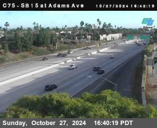 SB 15 at Adams Ave (On Ramp)