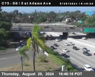 SB 15 at Adams Ave (On Ramp)