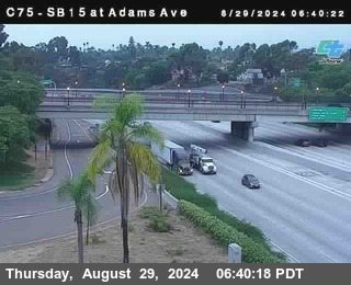 SB 15 at Adams Ave (On Ramp)