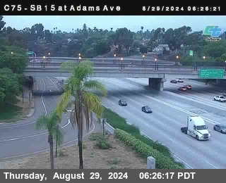 SB 15 at Adams Ave (On Ramp)