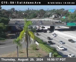 SB 15 at Adams Ave (On Ramp)