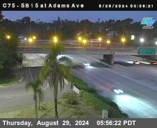 SB 15 at Adams Ave (On Ramp)