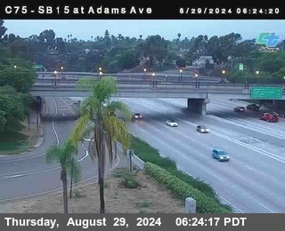 SB 15 at Adams Ave (On Ramp)