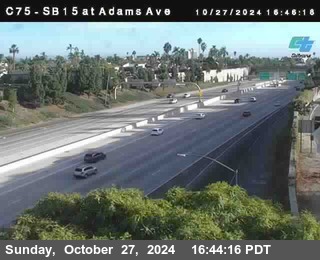 SB 15 at Adams Ave (On Ramp)