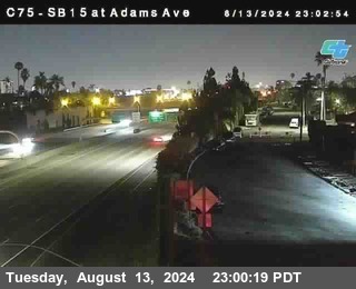 SB 15 at Adams Ave (On Ramp)