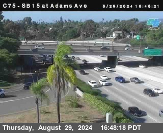 SB 15 at Adams Ave (On Ramp)