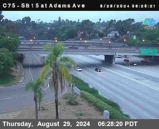 SB 15 at Adams Ave (On Ramp)