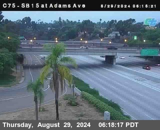 SB 15 at Adams Ave (On Ramp)