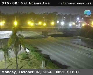 SB 15 at Adams Ave (On Ramp)