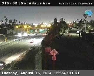 SB 15 at Adams Ave (On Ramp)