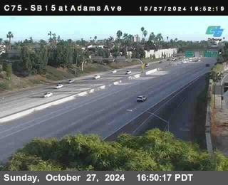 SB 15 at Adams Ave (On Ramp)