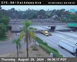 SB 15 at Adams Ave (On Ramp)