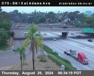 SB 15 at Adams Ave (On Ramp)