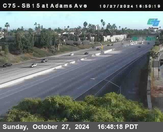 SB 15 at Adams Ave (On Ramp)