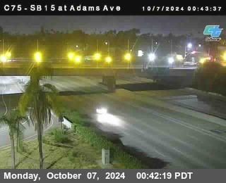 SB 15 at Adams Ave (On Ramp)