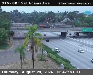 SB 15 at Adams Ave (On Ramp)