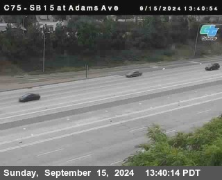 SB 15 at Adams Ave (On Ramp)