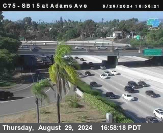 SB 15 at Adams Ave (On Ramp)