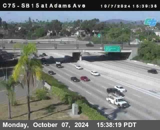 SB 15 at Adams Ave (On Ramp)