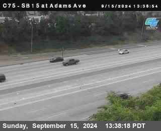 SB 15 at Adams Ave (On Ramp)