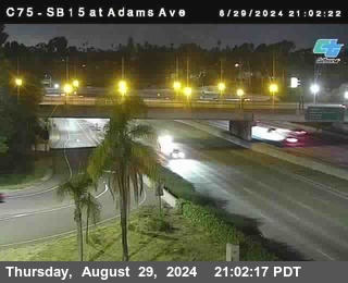 SB 15 at Adams Ave (On Ramp)