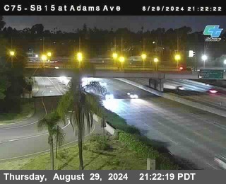 SB 15 at Adams Ave (On Ramp)