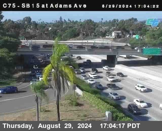 SB 15 at Adams Ave (On Ramp)