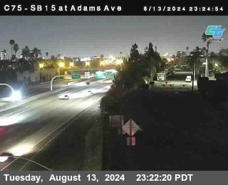 SB 15 at Adams Ave (On Ramp)