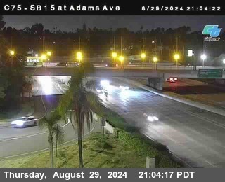 SB 15 at Adams Ave (On Ramp)