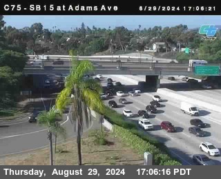 SB 15 at Adams Ave (On Ramp)