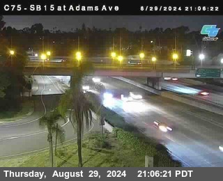 SB 15 at Adams Ave (On Ramp)