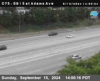 SB 15 at Adams Ave (On Ramp)