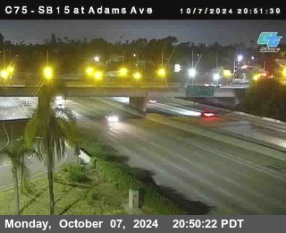 SB 15 at Adams Ave (On Ramp)