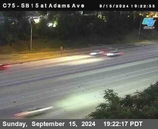 SB 15 at Adams Ave (On Ramp)