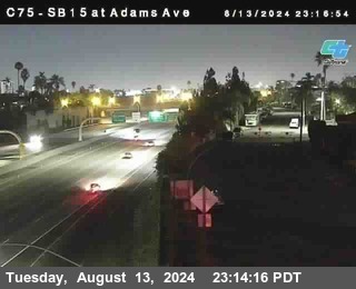 SB 15 at Adams Ave (On Ramp)