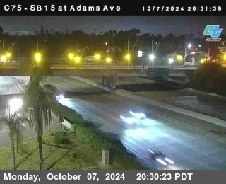 SB 15 at Adams Ave (On Ramp)