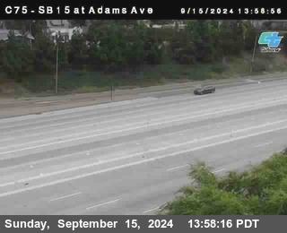 SB 15 at Adams Ave (On Ramp)