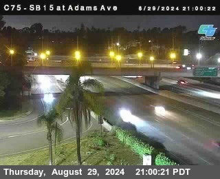 SB 15 at Adams Ave (On Ramp)