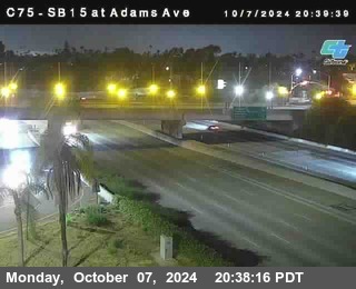 SB 15 at Adams Ave (On Ramp)