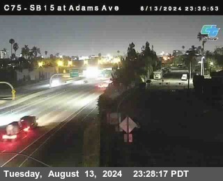 SB 15 at Adams Ave (On Ramp)