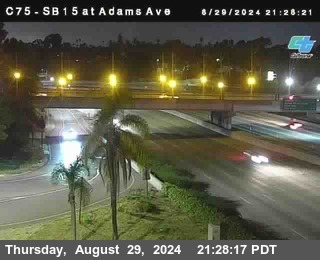 SB 15 at Adams Ave (On Ramp)